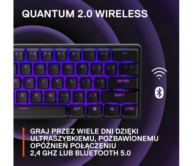 SteelSeries Apex Pro Mini Wireless - 1051296 - zdjęcie 8
